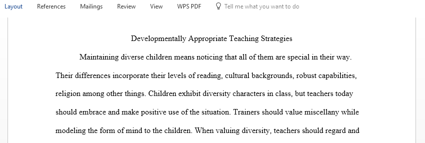 Identify and discuss three challenges involved with ensuring that teaching strategies are appropriate for culturally diverse children