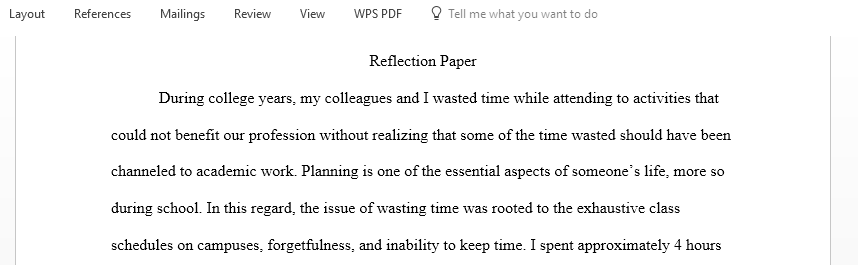 Write down your reflections on the proposal providing the big picture of your experiences and making clear links with both individual and class learning outcomes