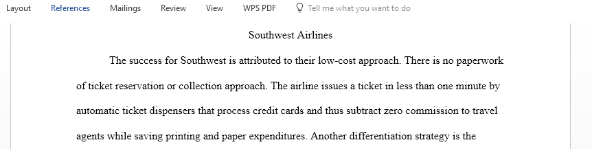 Which of the Five Generic Competitive Strategies does Southwest practice