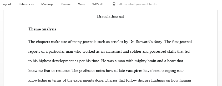 Dracula Journal Chapters 23-27