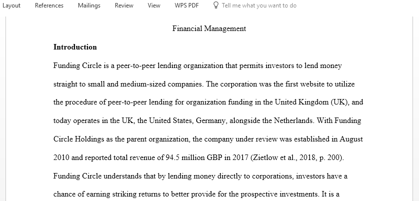 Comment critically on the role of the financial manager in selecting suitable sources of finance for their organization in light of the increasingly wide rage of financial products now available to businesses