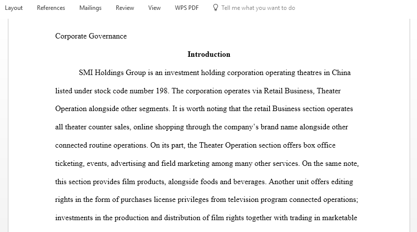 Choose an organizations and research on the reported incident and evaluate the organization weaknesses in corporate governance that link to incident