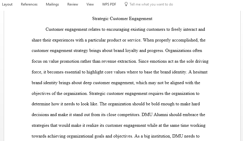 Strategic Customer Engagement with Alumni