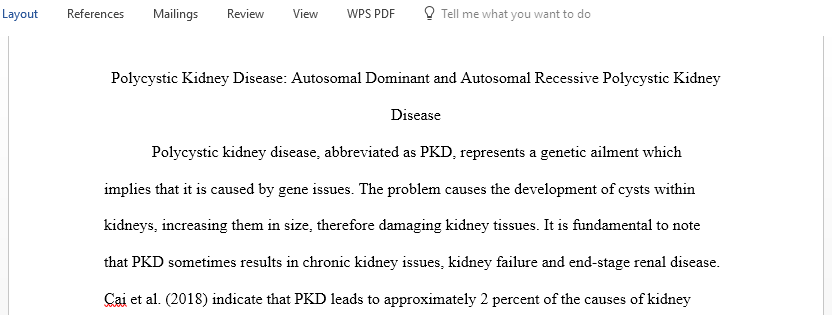Autosomal dominant and autosomal recessive polycystic kidney disease
