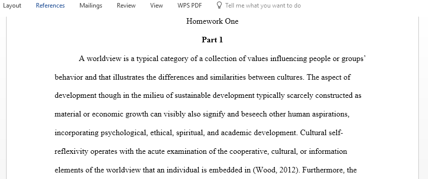 Explain definition and theoretical foundation of worldviews and how they can be constructed and deconstructed based on the available and accessible information