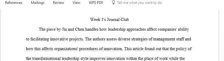 Week 3 Journal Club debate perspectives