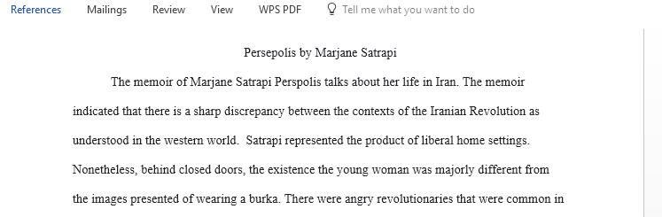 In terms of both plot and visual imagery how does the M‌‌‌‍‍‌‍‌‍‍‍‌‌‌‍‍‍‌‌arjane Satrapi novel depict the Iranian revolution and life under the Islamic Republic in comparison with Marji experiences in Austria