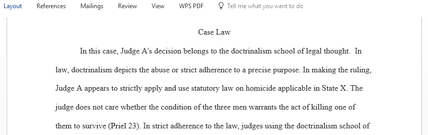 Imagine that you were a judge in the case set forth in Problem 2-7 how would you decide the case