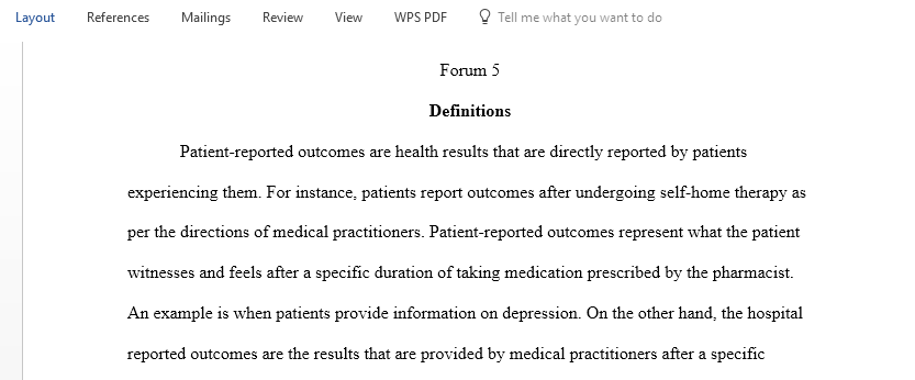 How do patient-reported outcomes and hospital-reported outcomes differ
