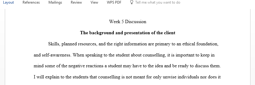 As a psychologist discuss the situations in which you believe you may now be or could be less competent situations that could require you to make a professional referral