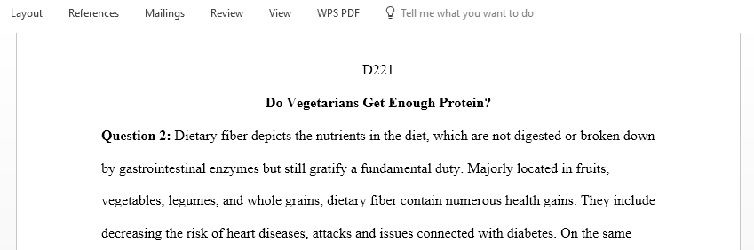 Do Vegetarians Get Enough Protein