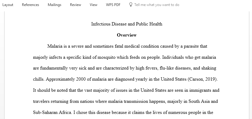 Discussion on infectious disease and public health infectious diseases 