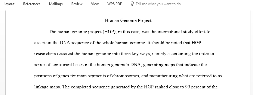 What is the Human Genome Project
