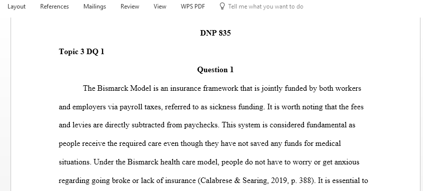 Discuss health care delivery models