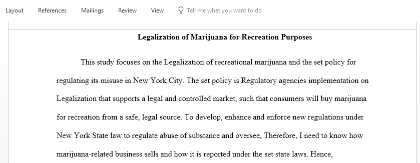 Analyzing the legalization of recreational and medicinal marijuana