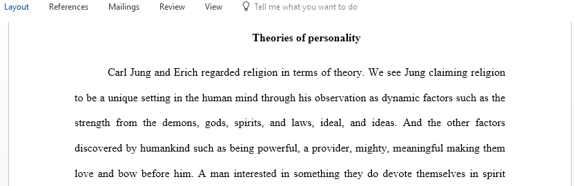 Discuss the way in which neo-Freudians Carl Jung and Erich Fromm regarded religion in terms of the theories of personality that they advanced