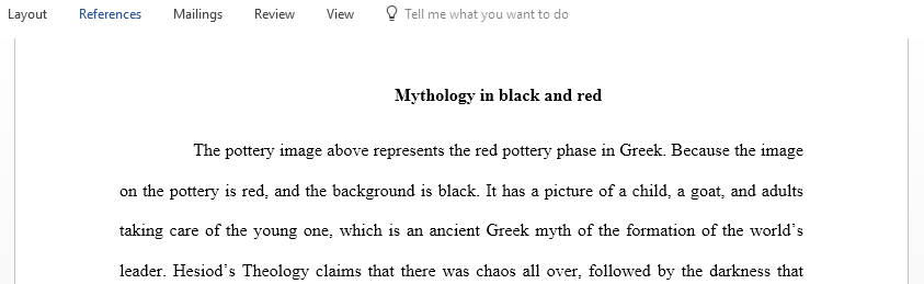 Mythology in Black and Red