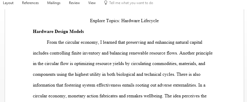 Discuss Hardware Lifecycle
