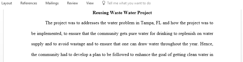 Select an economic development project in your community and provide background about the project and the intended economic benefits