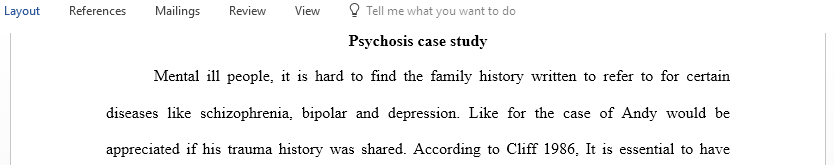 Reply to psychosis case study