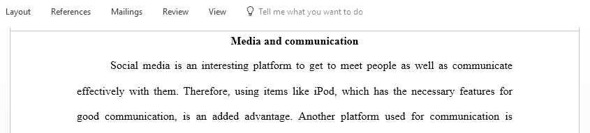 Briefly reflect on ideas about iPods radio host color movies make it relevant to your life or just something you found especially interesting