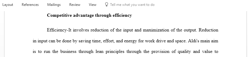 Identify and explain four key concepts in the case then show how they can be useful to management