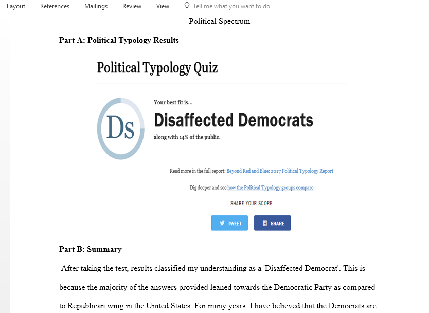 Discuss Political Spectrum