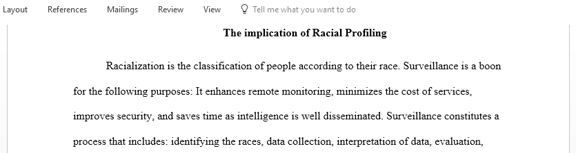 What are the racializing implications of surveillance