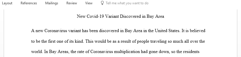 New Covid-19 Variant Discovered in Bay Area