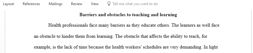 Find a scholarly article on Barriers and obstacles to teaching and learning