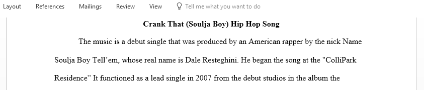 Analyze the music video Crank That by Soulja Boy use context analysis