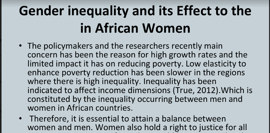 Identify a specific region NOT considered First World as well as a specific issue relating to the lives of women in that region