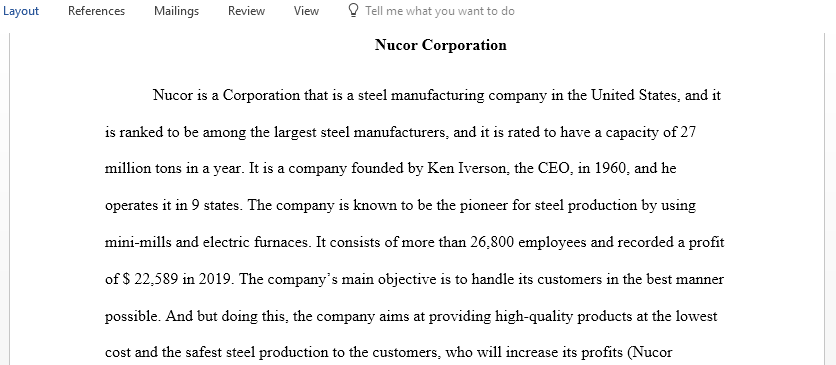 Pick a company and evaluate the internal and external factors that face them from a competitive perspective