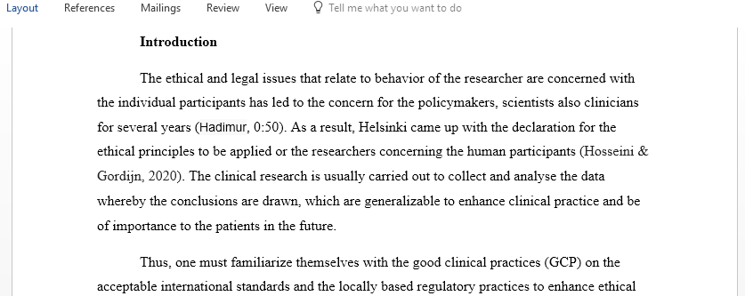 The Concept and Importance of Ethics in Research