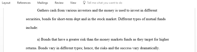 Mutual funds that invest in stocks of socially responsible or ethical or green companies