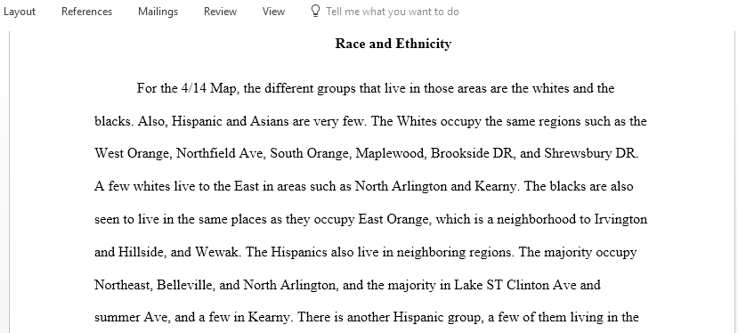 Racial breakdown of every person