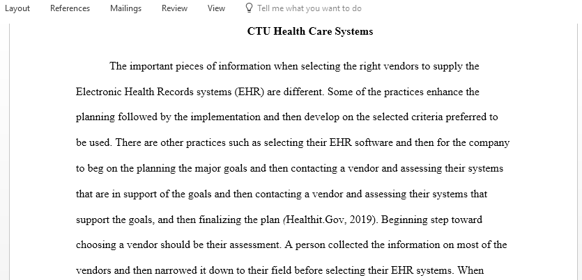 CTU Health Care Systems