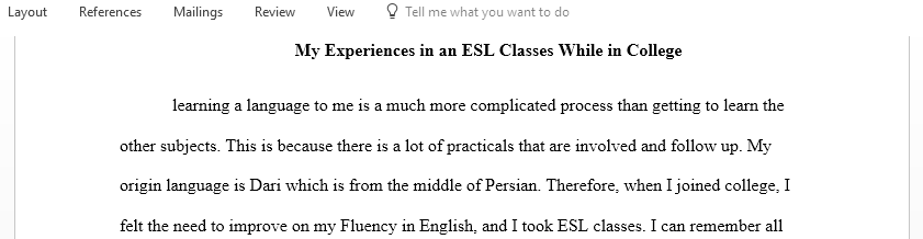 What is your experience with Bilingual Education