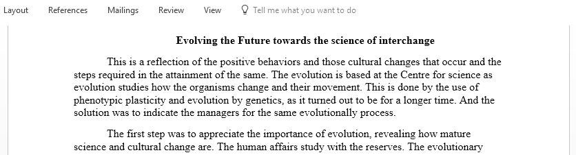 Read the article Evolving the Future Toward a Science of Intentional Change and prepare a reading reflection discussion post