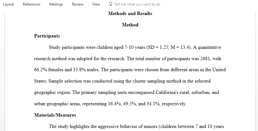 Think of a simple study you would like to conduct and create a research question to address you topic