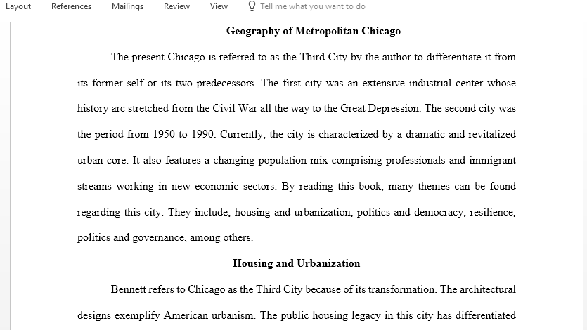 Geography of Metropolitan Chicago