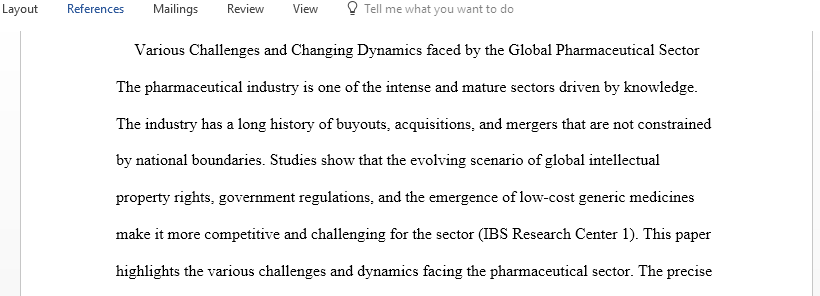 Case Study for GlaxoSmithKline Rush for Branded Generic Markets