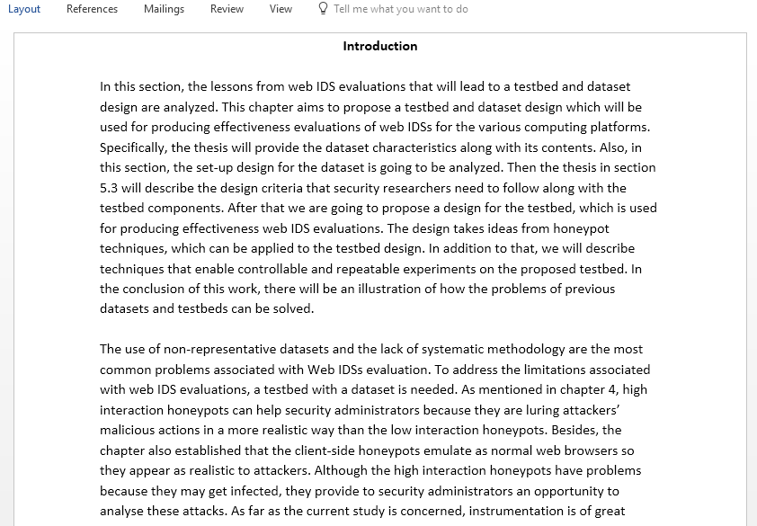 Using a testbed for addressing the challenges of web Intrusion Detection System evaluations