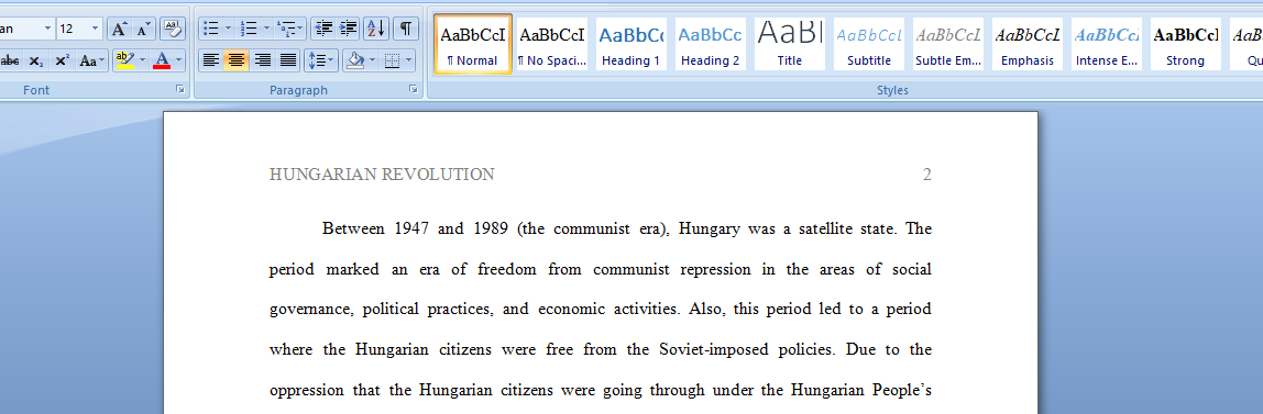 Factors that led to the Hungarian Revolution in 1956 1