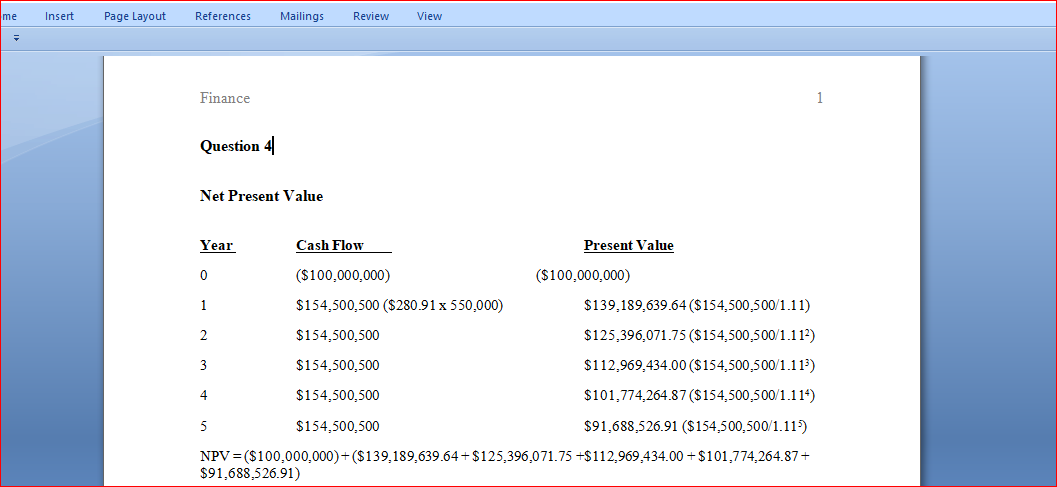 Calculate risk analysis and sensitive analysis