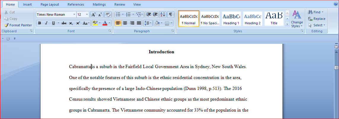 Identify the impacts of migration upon social and cultural landscapes in Sydney