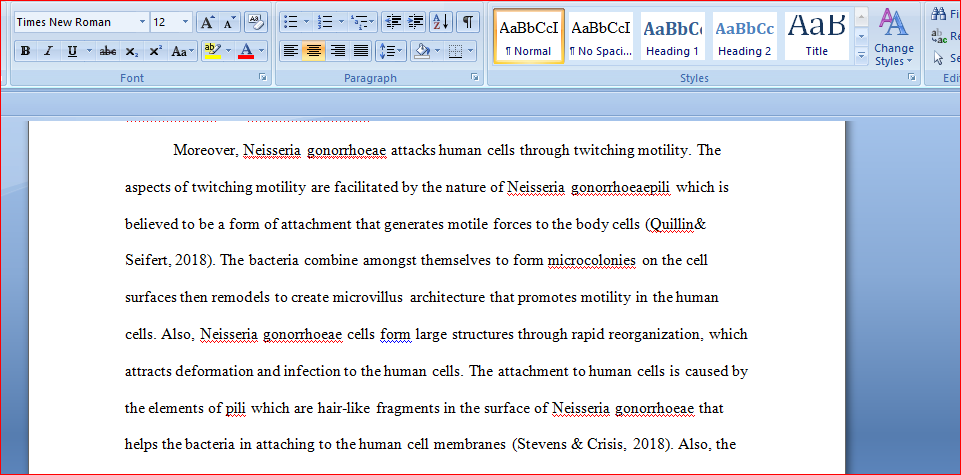 Critically describe the pathogen’s invasion process