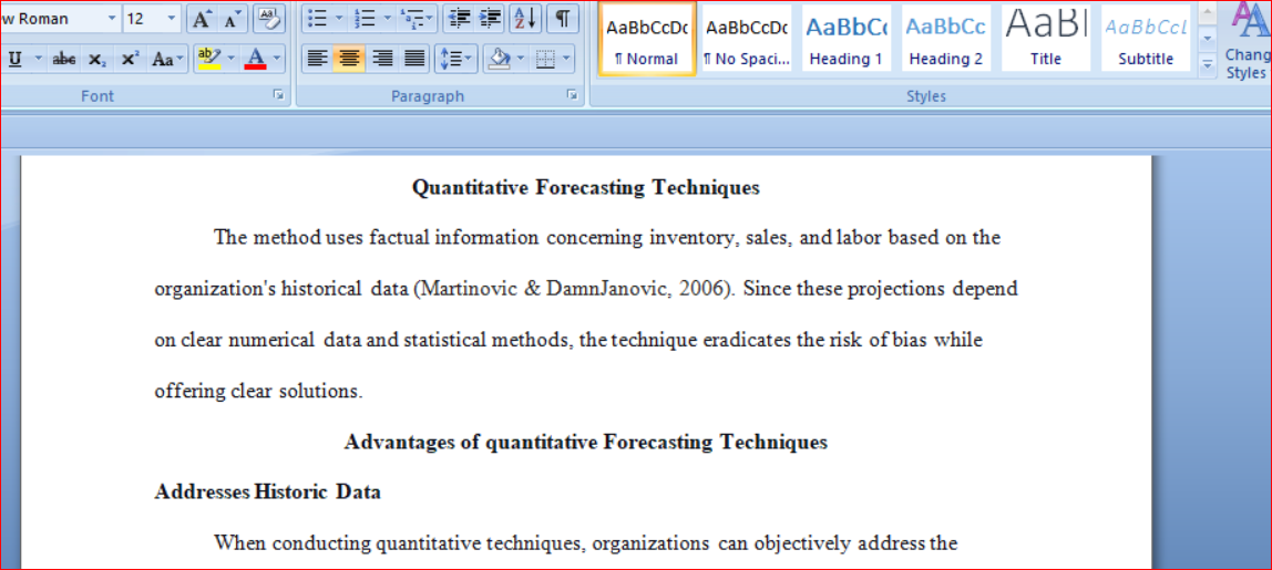 Explore the Quantitative and Qualitative Techniques