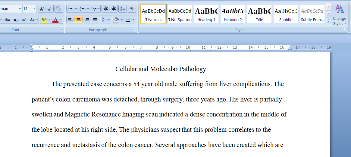 Cellular and Molecular Pathology