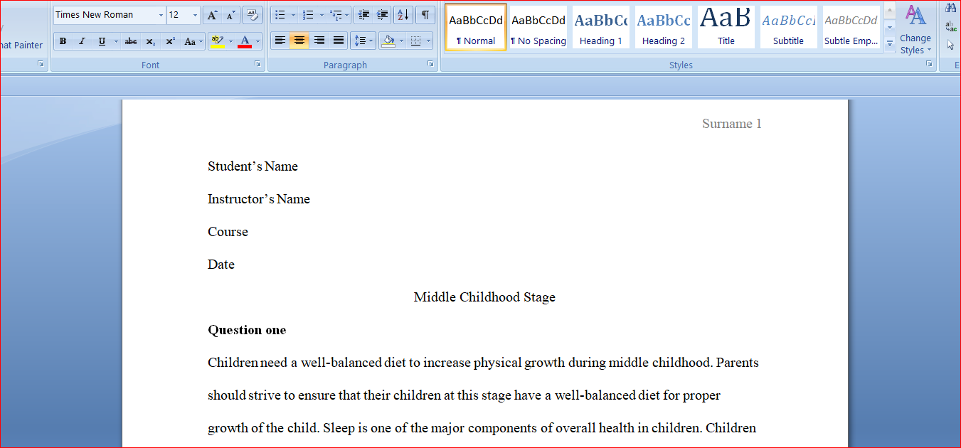 Describe in detail how nutritional needs and sleep patterns effect growth